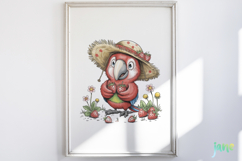 Cute Safari Animals with Strawberries Product Image 2