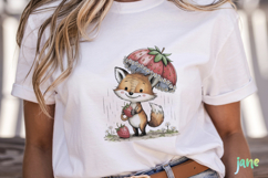 Cute Safari Animals with Strawberries Product Image 4