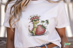 Cute Safari Animals with Strawberries Product Image 5