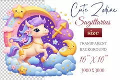 Friendly and cute 3D cartoon Sagittarius - perfect clipart for your projects. Suitable for astrology, greeting cards, t-shirts, and more!