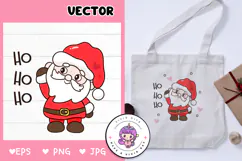 Cute Santa cartoon Christmas gift kawaii cliparts Product Image 1