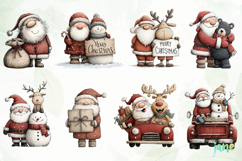 Cute Santa Claus &amp; Friends Christmas Product Image 6