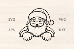 Happy Santa Claus SVG Product Image 1