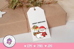 Cute Santa hug polar bear Christmas gift kawaii cliparts Product Image 3