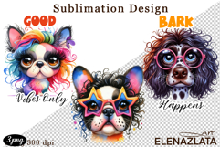 Cute Sarcastic duckling , dog sublimation clipart Product Image 1