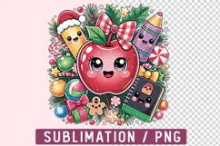 Cute School Supplies Sublimation Png Product Image 1