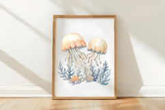 Cute Sea Animals Clipart PNG Product Image 3