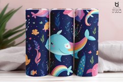Cute Rainbow pattern Sublimation tumbler Design Product Image 13