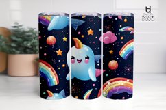Cute Rainbow pattern Sublimation tumbler Design Product Image 4