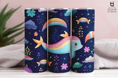 Cute Rainbow pattern Sublimation tumbler Design Product Image 9