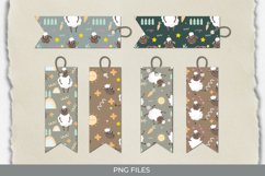 Cute Sheep Seamless Pattern Tags Product Image 1