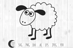 cute sheep svg