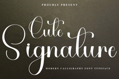 Cute Signature Product Image 1