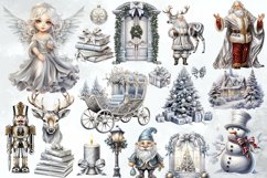 Cute Silver Christmas Sublimation Bundle Product Image 2