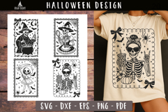 Cute Skeleton Halloween svg