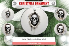 Christmas Ornaments Skeleton in Wall Product Image 1