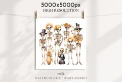 watercolor Floral Skeleton Skull, spooky clipart, nursery, Creepy halloween decoration art image Cute Skeleton Skull Halloween Creepy Clipart PNG Scrapbook Fairy Tale Art Image Watercolor Transparent Print illustration sublimation creepy printable digital