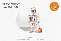 Cute Skeleton Skull Halloween Creepy Clipart PNG Scrapbook Fairy Tale Art Image Watercolor Transparent Print illustration sublimation creepy printable digital watercolor Floral Skeleton Skull, spooky clipart, nursery, Creepy halloween decoration art image