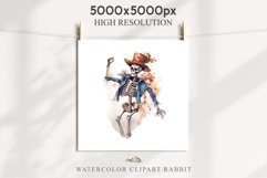Cute Skeleton Skull Halloween Creepy Clipart PNG Scrapbook Fairy Tale Art Image Watercolor Transparent Print illustration sublimation creepy printable digital watercolor Floral Skeleton Skull, spooky clipart, nursery, Creepy halloween decoration art image