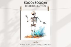 Cute Skeleton Skull Halloween Creepy Clipart PNG Scrapbook Fairy Tale Art Image Watercolor Transparent Print illustration sublimation creepy printable digital watercolor Floral Skeleton Skull, spooky clipart, nursery, Creepy halloween decoration art image