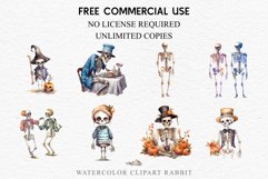 watercolor Floral Skeleton Skull, spooky clipart, nursery, Creepy halloween decoration art image Cute Skeleton Skull Halloween Creepy Clipart PNG Scrapbook Fairy Tale Art Image Watercolor Transparent Print illustration sublimation creepy printable digital