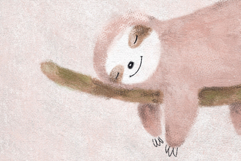 Cute sleeping sloth illustration Product Image 3