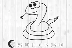 cute snake svg