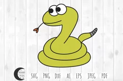 cute snake svg