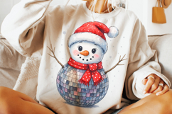Christmas Snowman PNG, Winter PNG, Holiday PNG, Santa PNG Product Image 3