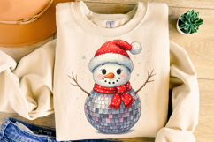 Christmas Snowman PNG, Winter PNG, Holiday PNG, Santa PNG Product Image 4