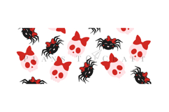 cute spider halloween coffee mug sublimation wrap glass mug wrap svg presized for 11oz and 15oz glass mug are sublimation files