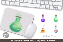 Mouse Pad Spooky Potion Cuties Product Image 1