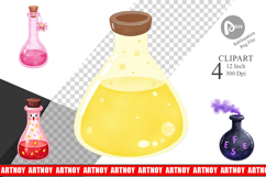 Spooky Potion Cuties Clipart Product Image 1