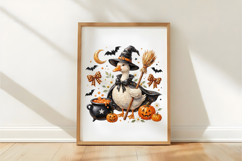 Cute Spooky Teacher Halloween PNG Product Image 4