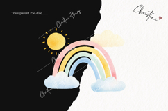 Watercolor Cute Spring Clipart | Spring PNG Product Image 2