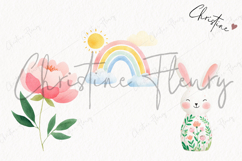 Watercolor Cute Spring Clipart | Spring PNG Product Image 3