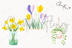 Watercolor Cute Spring Clipart | Spring PNG Product Image 3