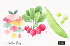 Watercolor Cute Spring Clipart | Spring PNG Product Image 1