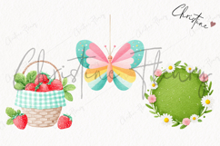Watercolor Cute Spring Clipart | Spring PNG Product Image 3