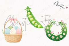 Watercolor Cute Spring Clipart | Spring PNG Product Image 3
