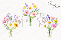 Cute Spring Bouquet Clipart | Spring PNG Product Image 3