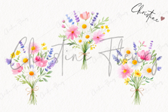Cute Spring Bouquet Clipart | Spring PNG Product Image 3