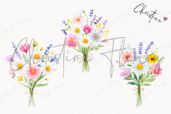 Cute Spring Bouquet Clipart | Spring PNG Product Image 3