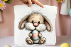 Cute Spring Bunny Clipart Product Image 2