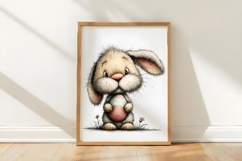 Cute Spring Bunny Clipart Product Image 3