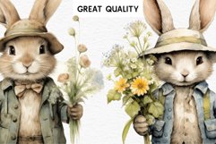 Cute Spring Bunny Easter Baby Rabbit Fairytales Clipart PNG Transparent Print t-shirt designs designs printable digital watercolor floral buck illustration hare watercolor Cute Spring Bunny Easter Baby Rabbit Fairytales Clipart, Cute Funny png, flowers Dr