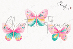 Cute Spring Butterflies Clipart | Spring PNG Product Image 3