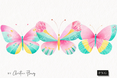 Cute Spring Butterflies Clipart | Spring PNG Product Image 1