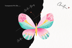 Cute Spring Butterflies Clipart | Spring PNG Product Image 2