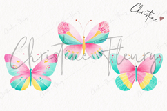 Cute Spring Butterflies Clipart | Spring PNG Product Image 3